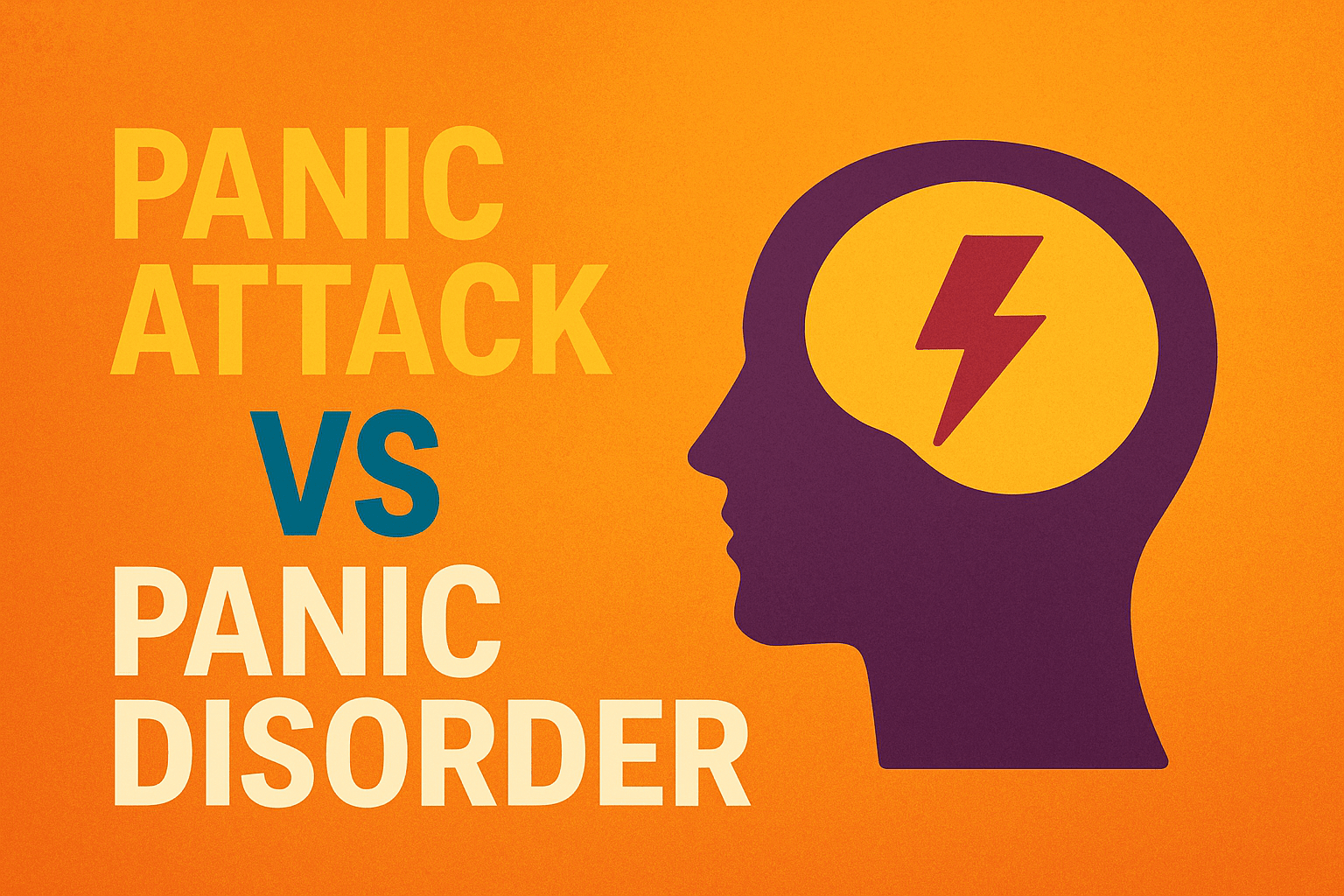 تفاوت حمله پانیک با اختلال پانیک